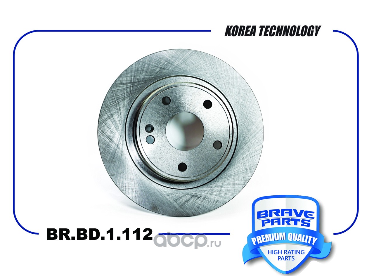 BRBD1112 BRAVE Диск тормозной задний