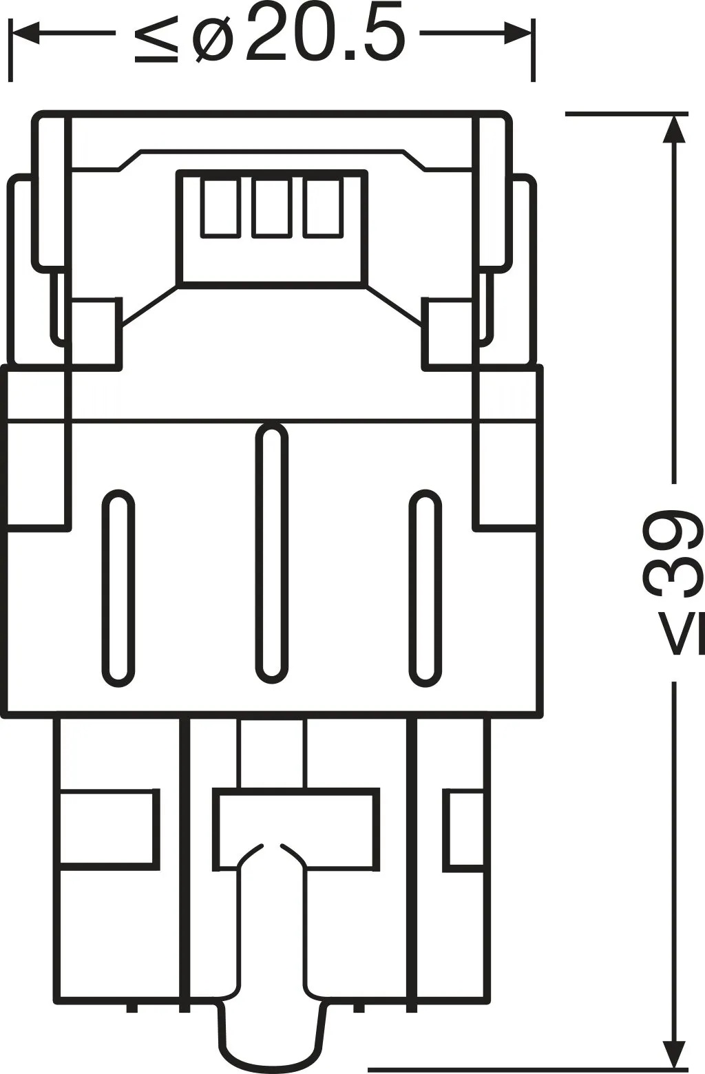 7515DRP2BL OSRAM Лампа