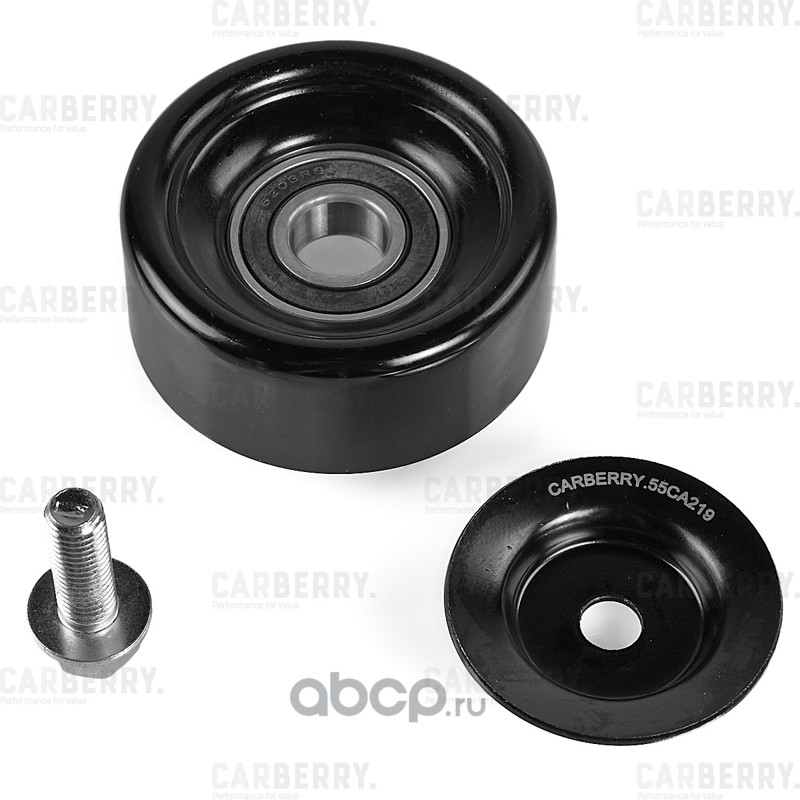55CA219 CARBERRY Ролик натяжителя поликлин.ремня