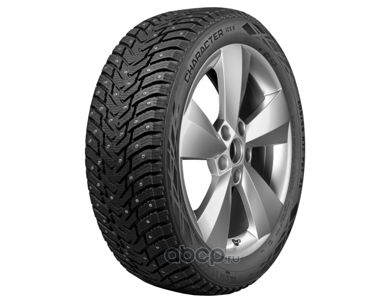 TS78028 IKON Шина зимняя шипованная легковая 185/65R14 Character Ice 8 (Nordman 8) 90T XL