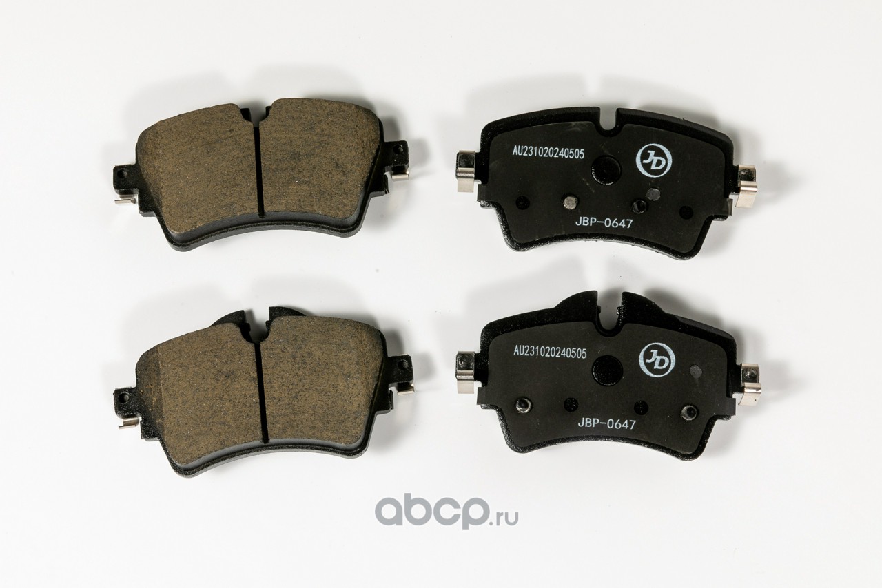 JBP0647 JUST DRIVE Колодки тормозные дисковые передние
