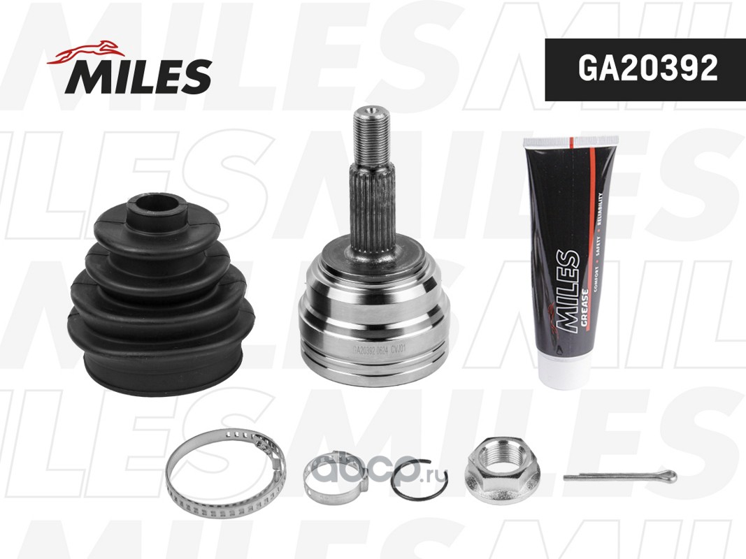 GA20392 MILES Шарнирный комплект, приводной вал