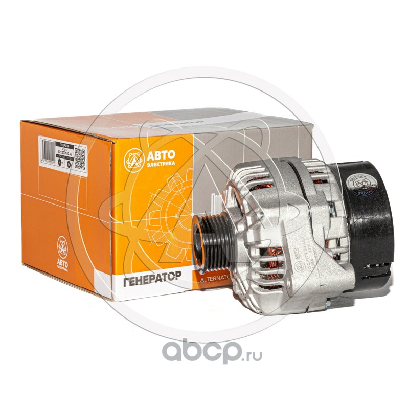 5122377130AE AVTOELECTRICA Генератор, ГАЗ, УАЗ, дв. ЗМЗ, 14 В, 135 А, поликлиновый