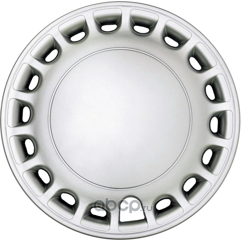 Колпаки декоративные (на пруж.) R-16 Сильвер серебристый (к-т 2 шт) STAR S1633