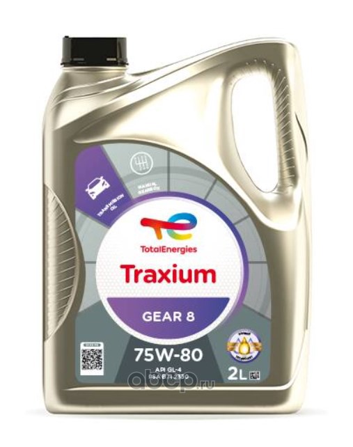 214083 TOTALENERGIES Масло МКПП полусинтетика, 75W-80 GL-4 2л.