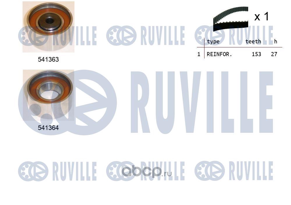 550307 RUVILLE Комплект ремня ГРМ
