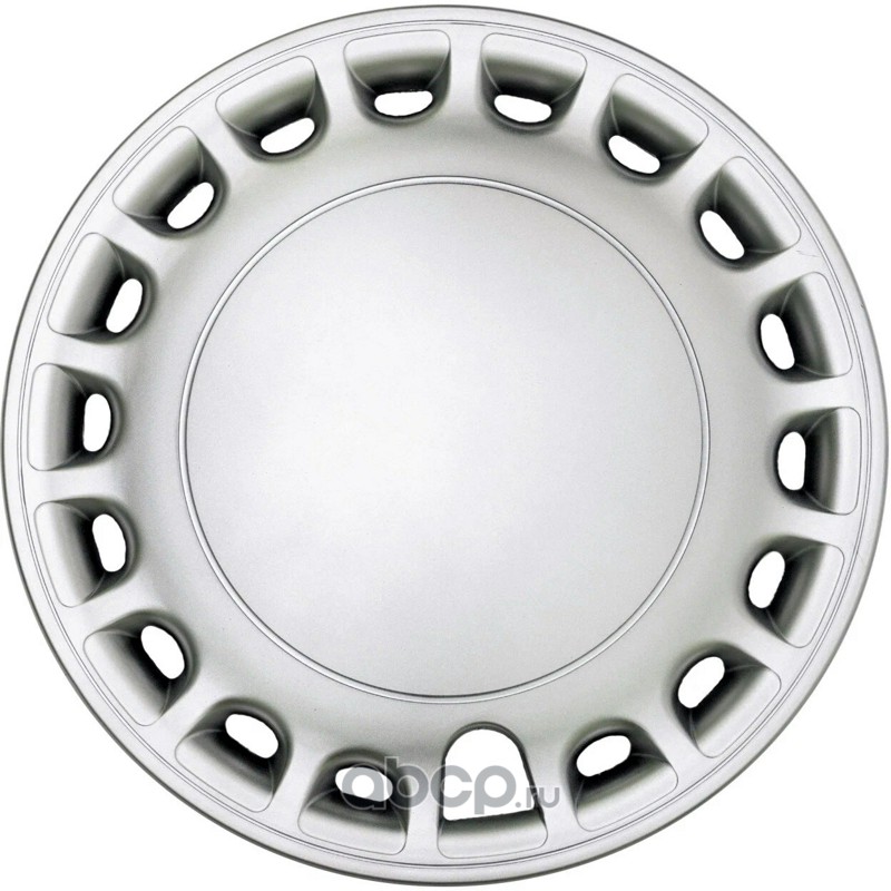 Колпаки декоративные (на пруж.) R-15 Сильвер серебристый (к-т 2 шт) STAR S1533