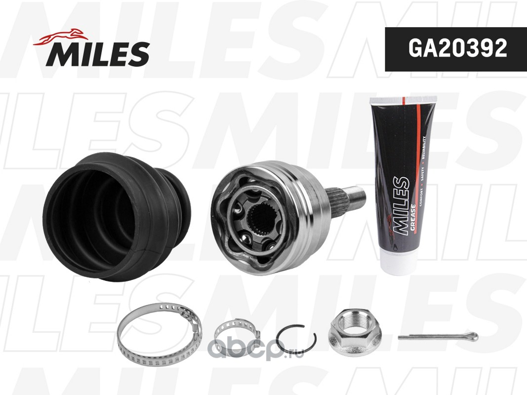 GA20392 MILES Шарнирный комплект, приводной вал