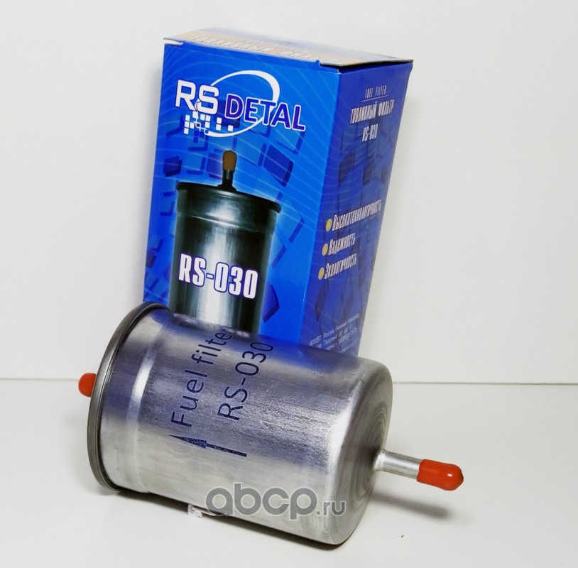 Фильтр топливный дв. 405,406,409 под хомут RS DETAL RS030