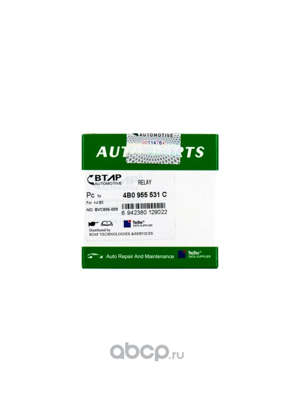 Реле стеклоочистителей BTAP AUTOMOTIVE BVC806009