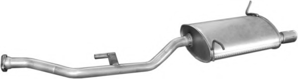 03124 POLMOSTROW Глушитель задн часть BMW: 3 Compact 94-00