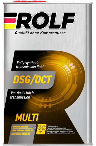 Масло трансм. ROLF DSG DCT (1л) 1*12шт ROLF 322992