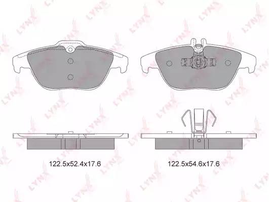 BD5319 LYNX Колодки тормозные задние
