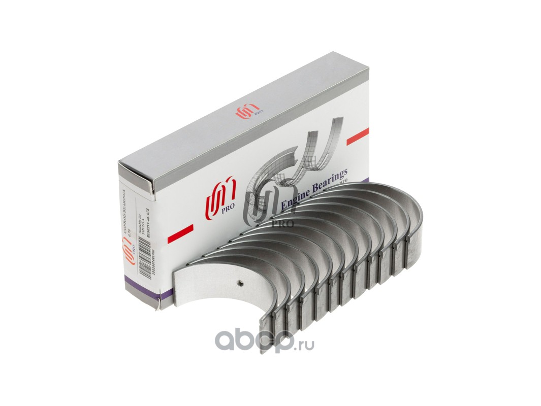 BES021106075 UNITED MOTORS Вкладыши шатунные 0.75