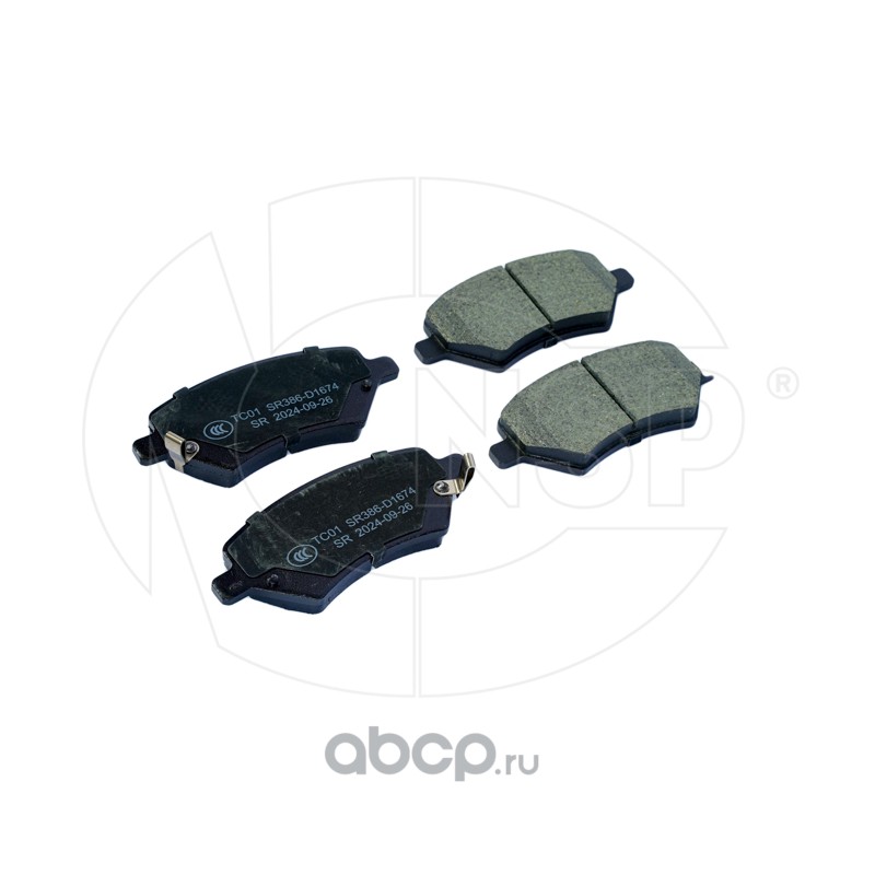 NSPRS7N94 NSP Колодки тормозные передниe (керам.) OMODA S5/ CHERY A3/M11 (06- )