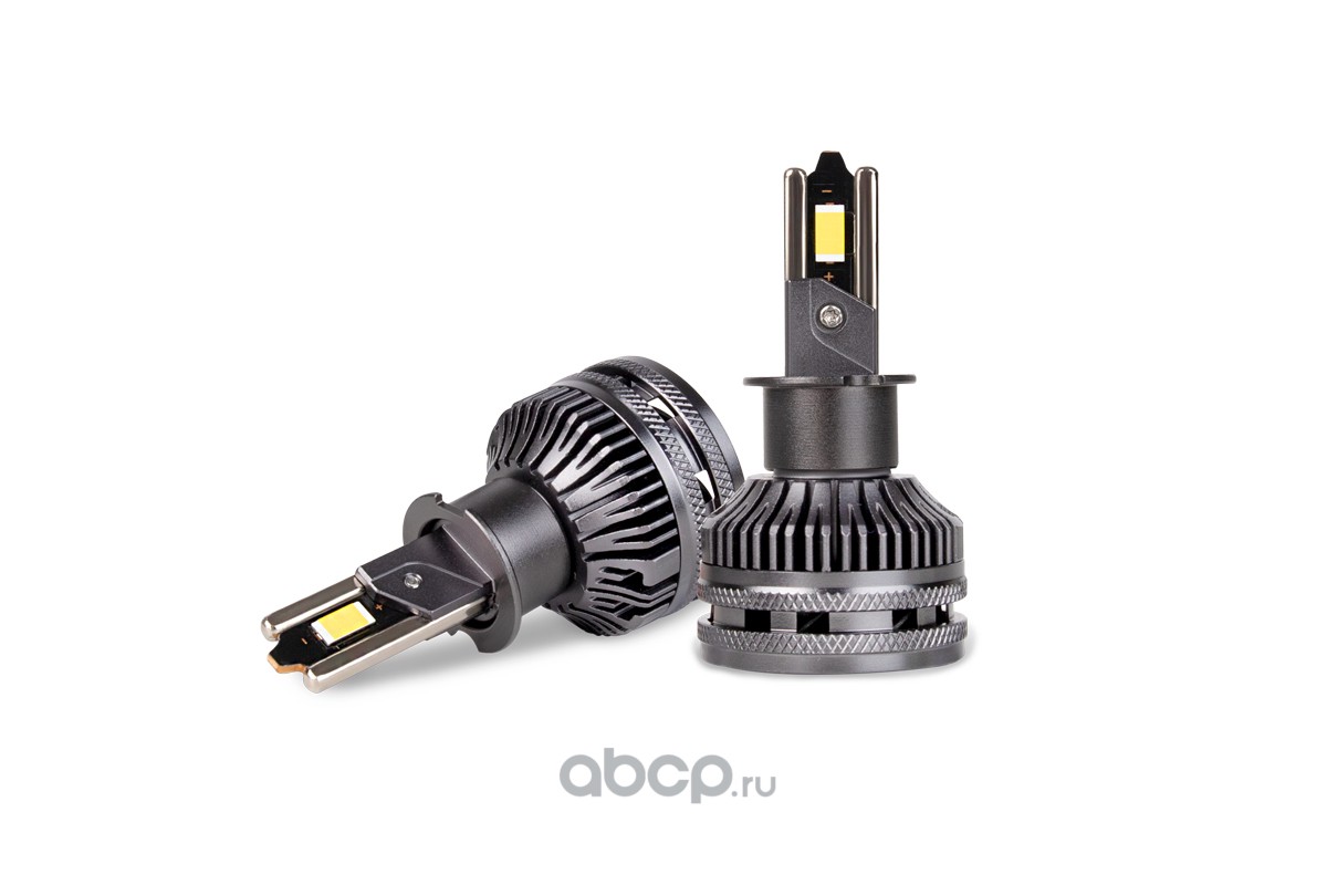 KT700147 KRAFT Светодиодная лампа H3 12v 50w (PK22s) Kraft Pro All Weather, 2 шт. в комплекте