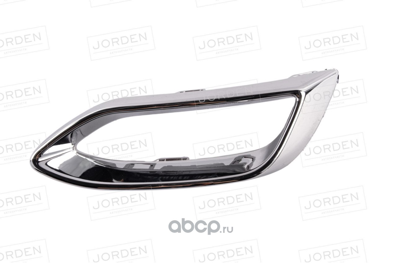JH20POL20004CL JORDEN Окантовка отверстия выхлопной трубы лев. (хром) заднего бампера VOLKSWAGEN Polo 20
