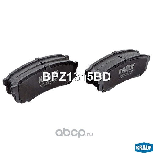 BPZ1315BD KRAUF Колодки тормозные дисковые