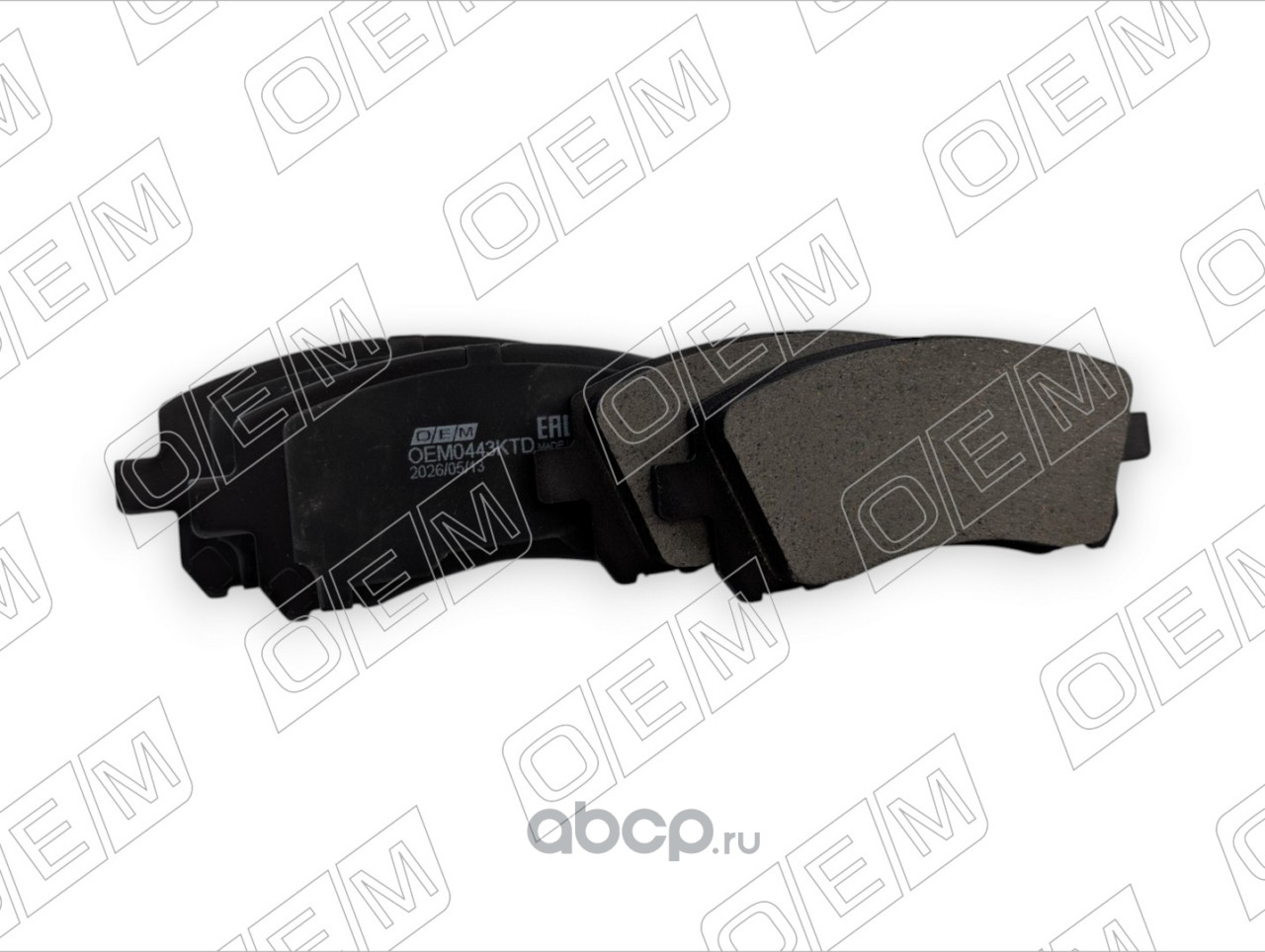 OEM0443KTD O.E.M. Колодки тормозные дисковые Subaru Forester 1996-2002