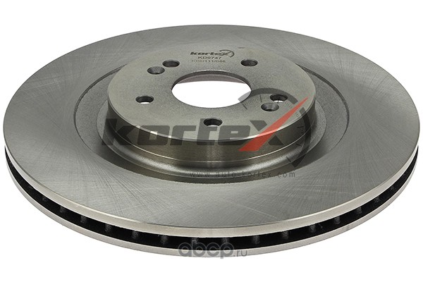 KD0747 KORTEX Диск торм. JETOUR X70 PLUS перед. (d=325mm)