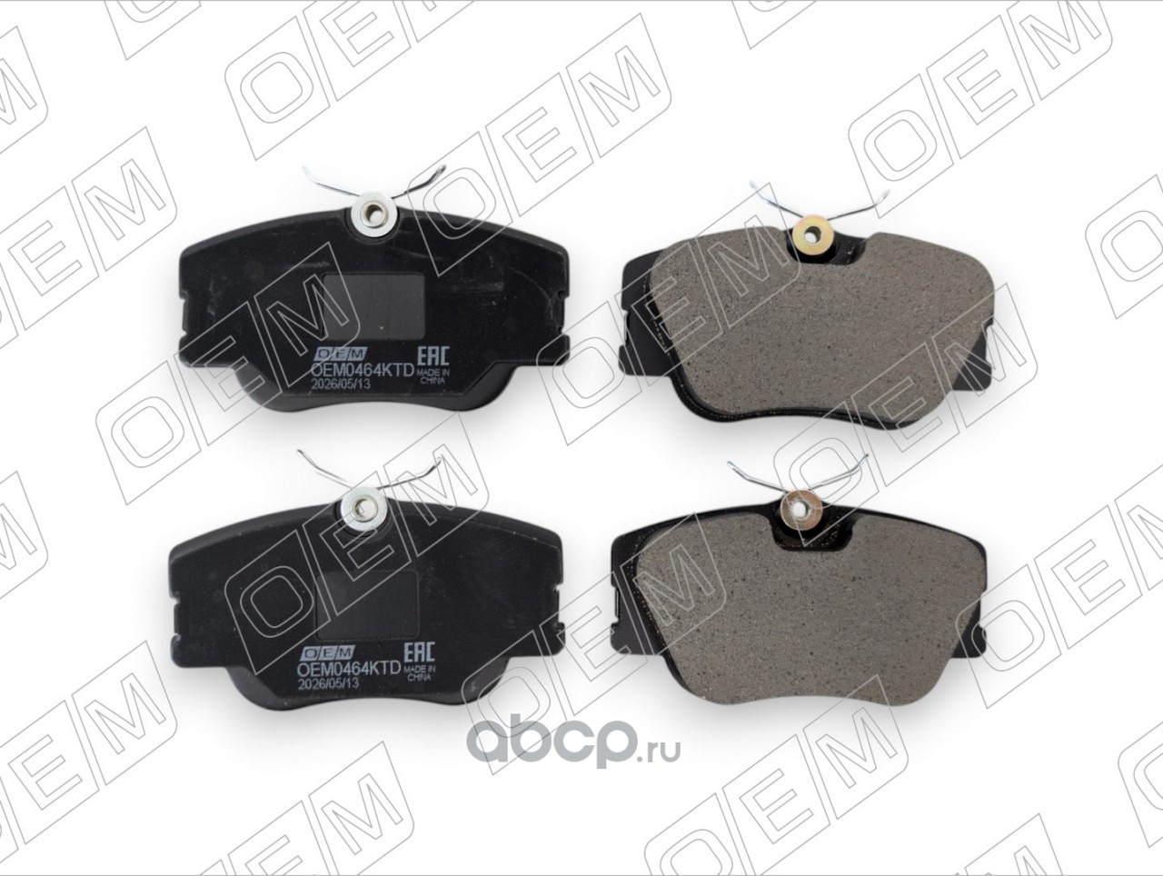 OEM0464KTD O.E.M. Колодки тормозные дисковые передние Mercedes-Benz E-Class 1993-1997