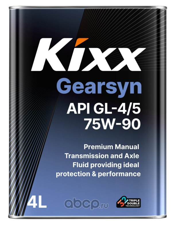 Kixx Gearsyn GL-4/5 75W-90 /4л KIXX L296344TR1