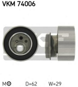 VKM74006 SKF Ролик натяжной ремня ГРМ