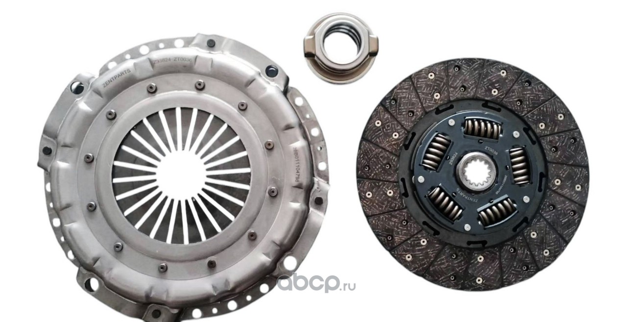 Z93824 ZENTPARTS комплект сцепления! HDK187 Hyundai County 04>