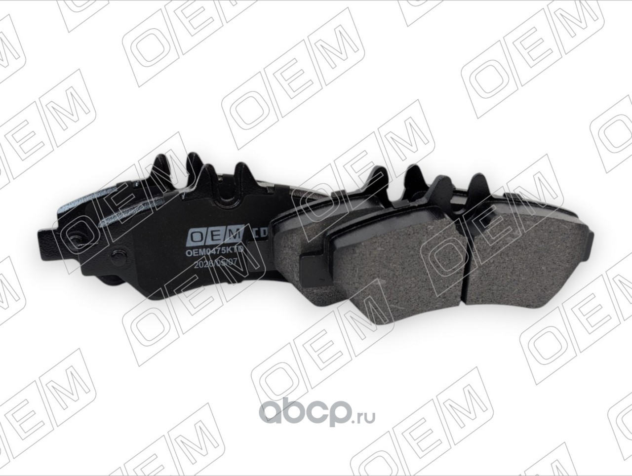 OEM0475KTD O.E.M. Колодки тормозные дисковые задние Mercedes-Benz Sprinter 2006-2018 ширина 137 мм