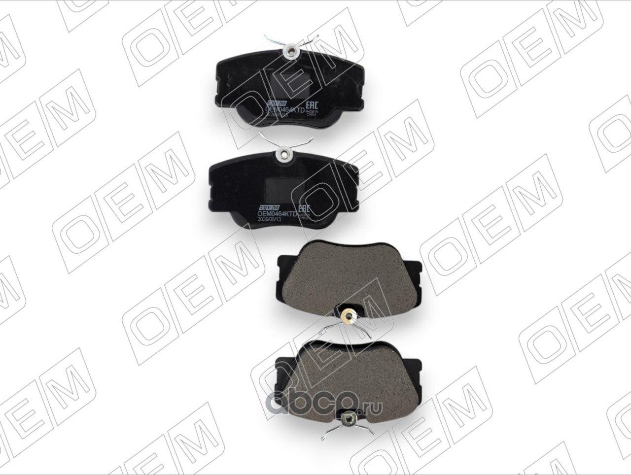 OEM0464KTD O.E.M. Колодки тормозные дисковые передние Mercedes-Benz E-Class 1993-1997