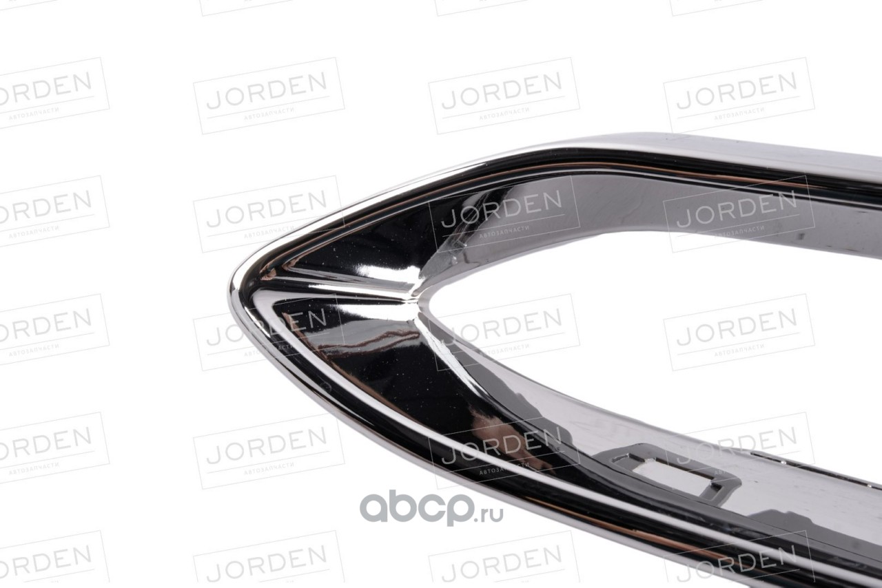 JH20POL20004CL JORDEN Окантовка отверстия выхлопной трубы лев. (хром) заднего бампера VOLKSWAGEN Polo 20