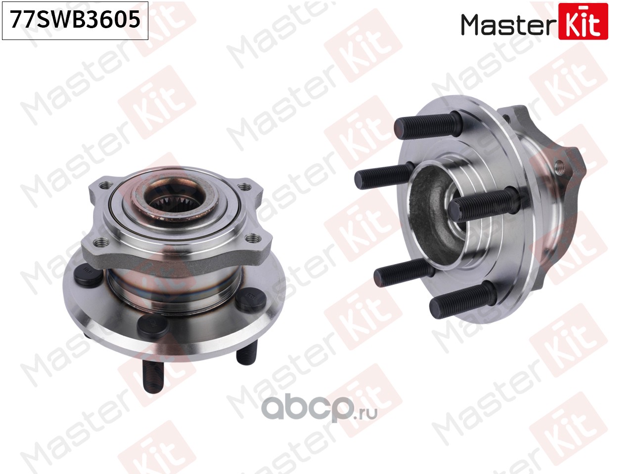 77SWB3605 MASTERKIT Ступица с подшипником зад.