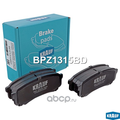 BPZ1315BD KRAUF Колодки тормозные дисковые