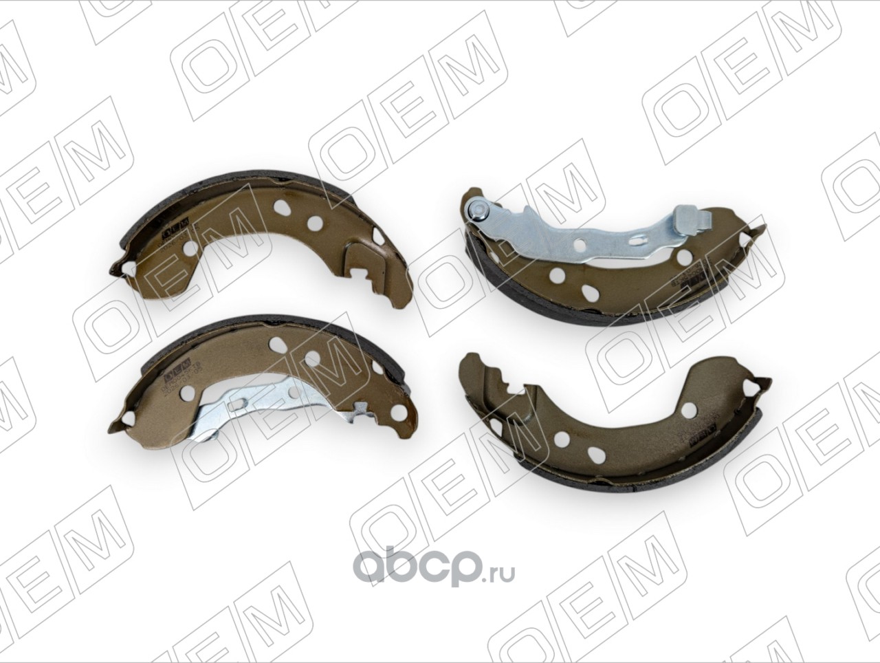 OEM0045KTB O.E.M. Колодки тормозные барабанные задние Lada Vesta (2015-нв)