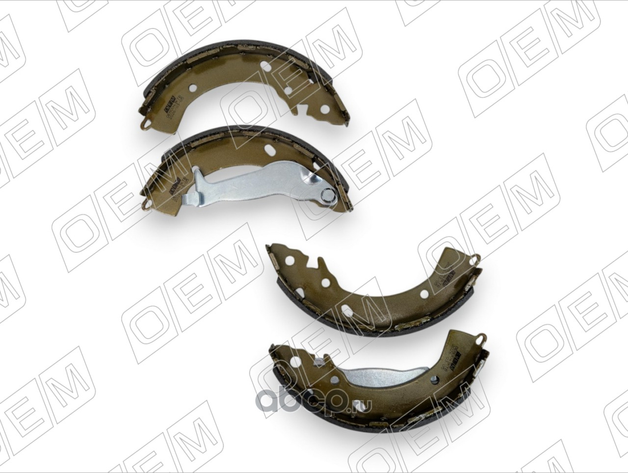 OEM0043KTB O.E.M. Колодки тормозные барабанные задние Hyundai Getz 2002-2011