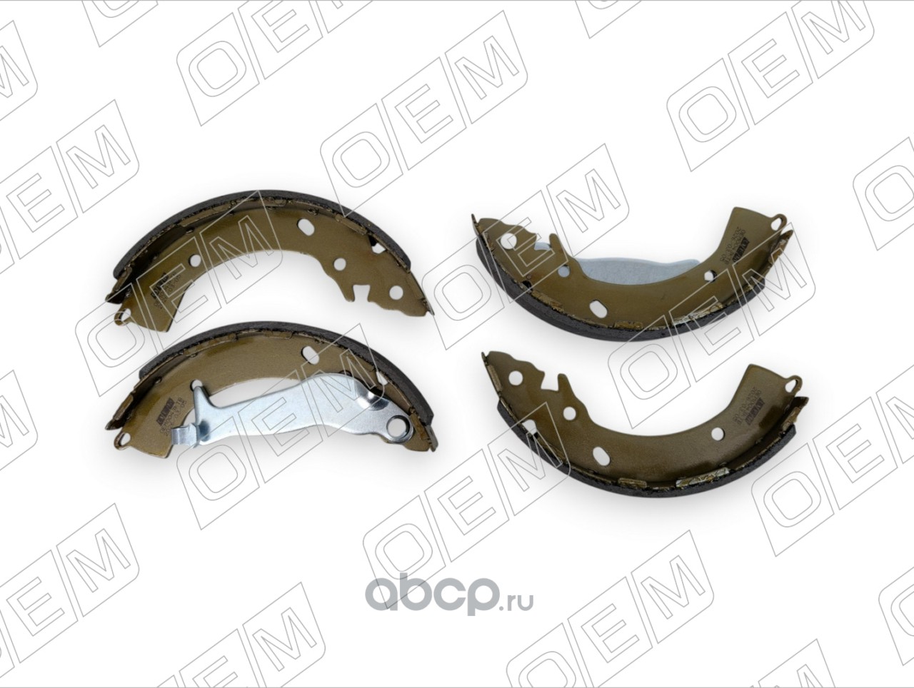 OEM0043KTB O.E.M. Колодки тормозные барабанные задние Hyundai Getz 2002-2011