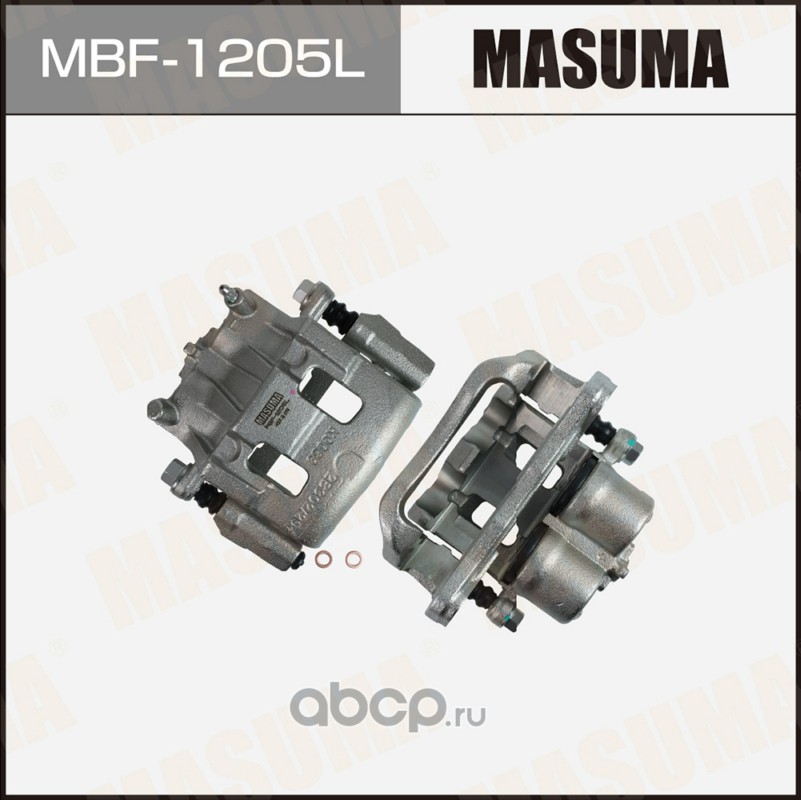 MBF1205L MASUMA Суппорт тормозной (со скобой) MASUMA, front MAZDA CX-7 07-12 LH