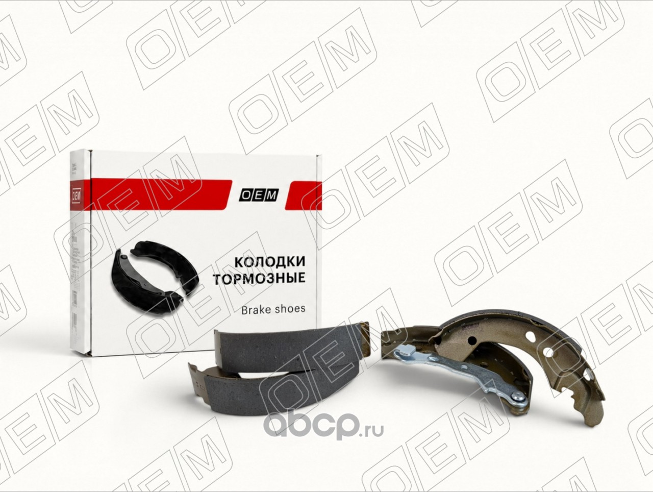 OEM0045KTB O.E.M. Колодки тормозные барабанные задние Lada Vesta (2015-нв)