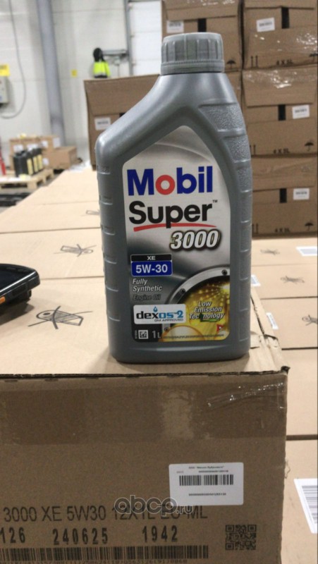 157308 MOBIL Моторное масло MOBIL Super 3000 XE 5W-30 (1L), арт.157308, шк 5407008071103