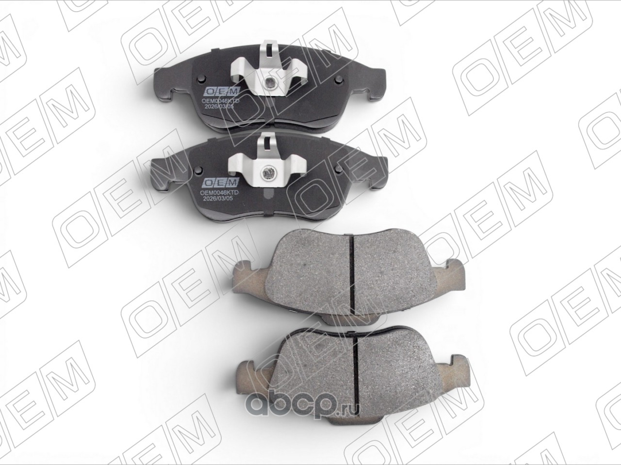 OEM0046KTD O.E.M. Колодки тормозные дисковые передние Renault Duster 2011-2020