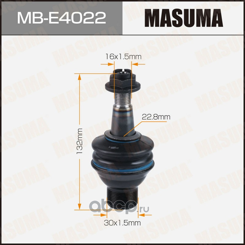 MBE4022 MASUMA Шаровая опора MASUMA   front low BMW 5-SERIES (F10,F11)  10-17