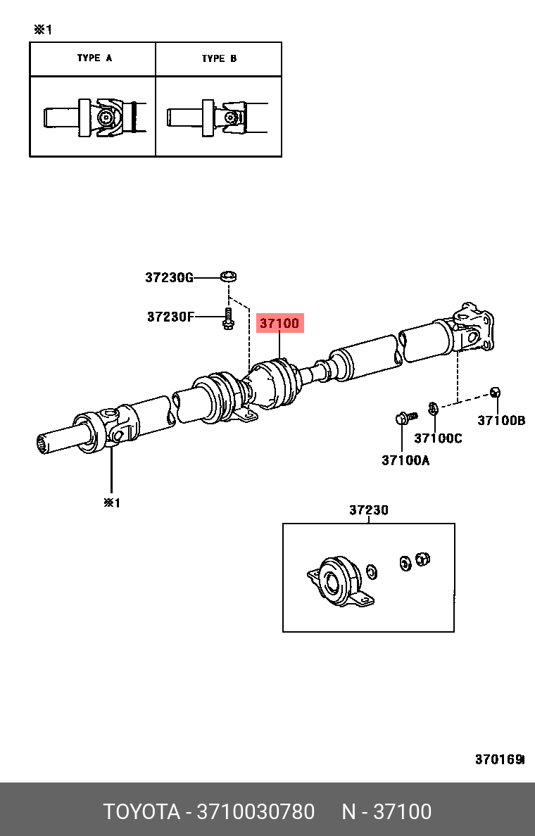 3710030780 TOYOTA 