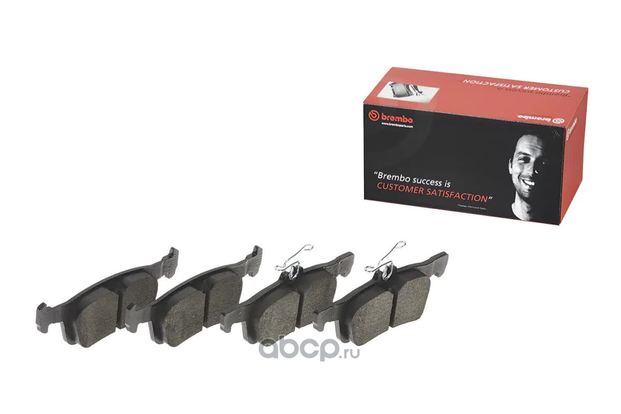 P61121 BREMBO Тормозные колодки