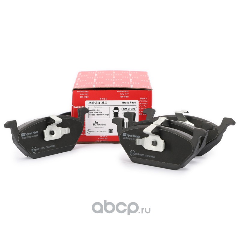 SMBP378 SPEEDMATE Колодки тормозные VW Polo (RUS),Jetta (VI,BU3),Beetle SKODA Octavia I,Fabia I,II,III,IV,Rapid