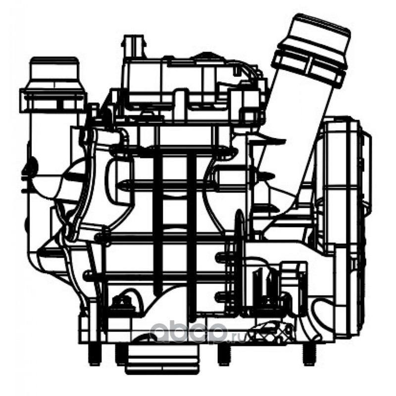 LT2602 LUZAR Термостат для автомобилей BMW X3 (G01) (17-)/5 (G30) (17-)/3 (G20) (18-) 2.0T [B46/B48] (с корпусом) ()