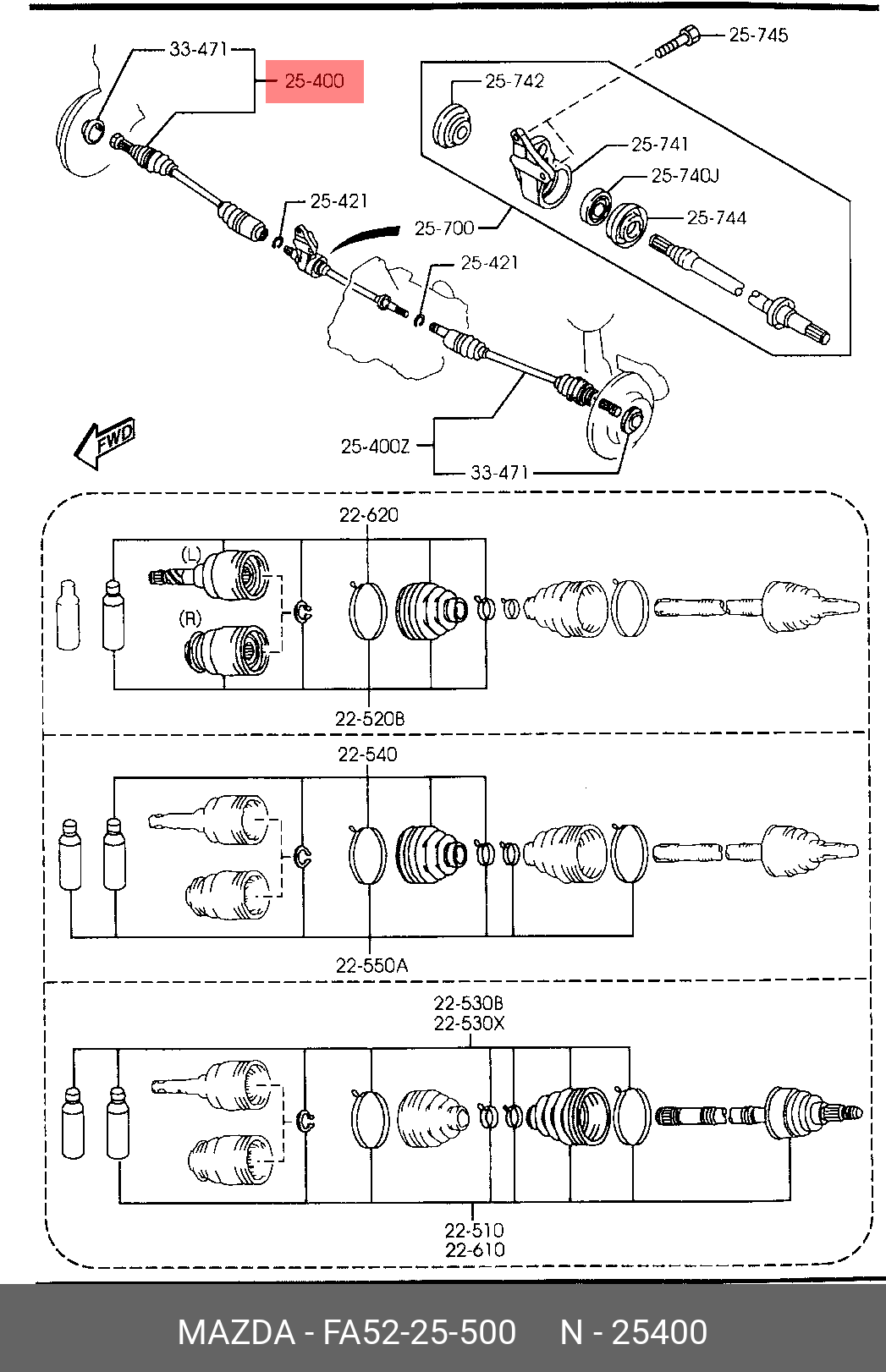 FA5225500 MAZDA -