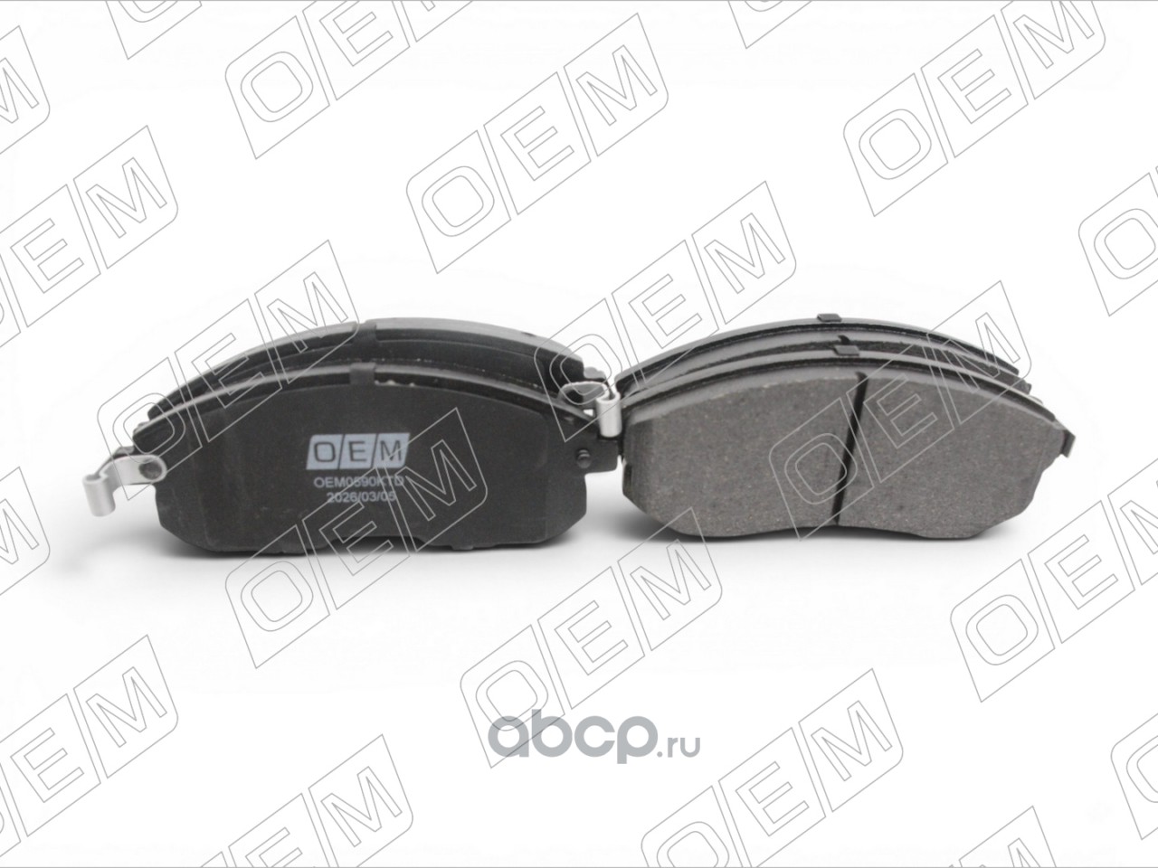 OEM0590KTD O.E.M. Колодки тормозные дисковые передние Nissan Teana 2008-2014