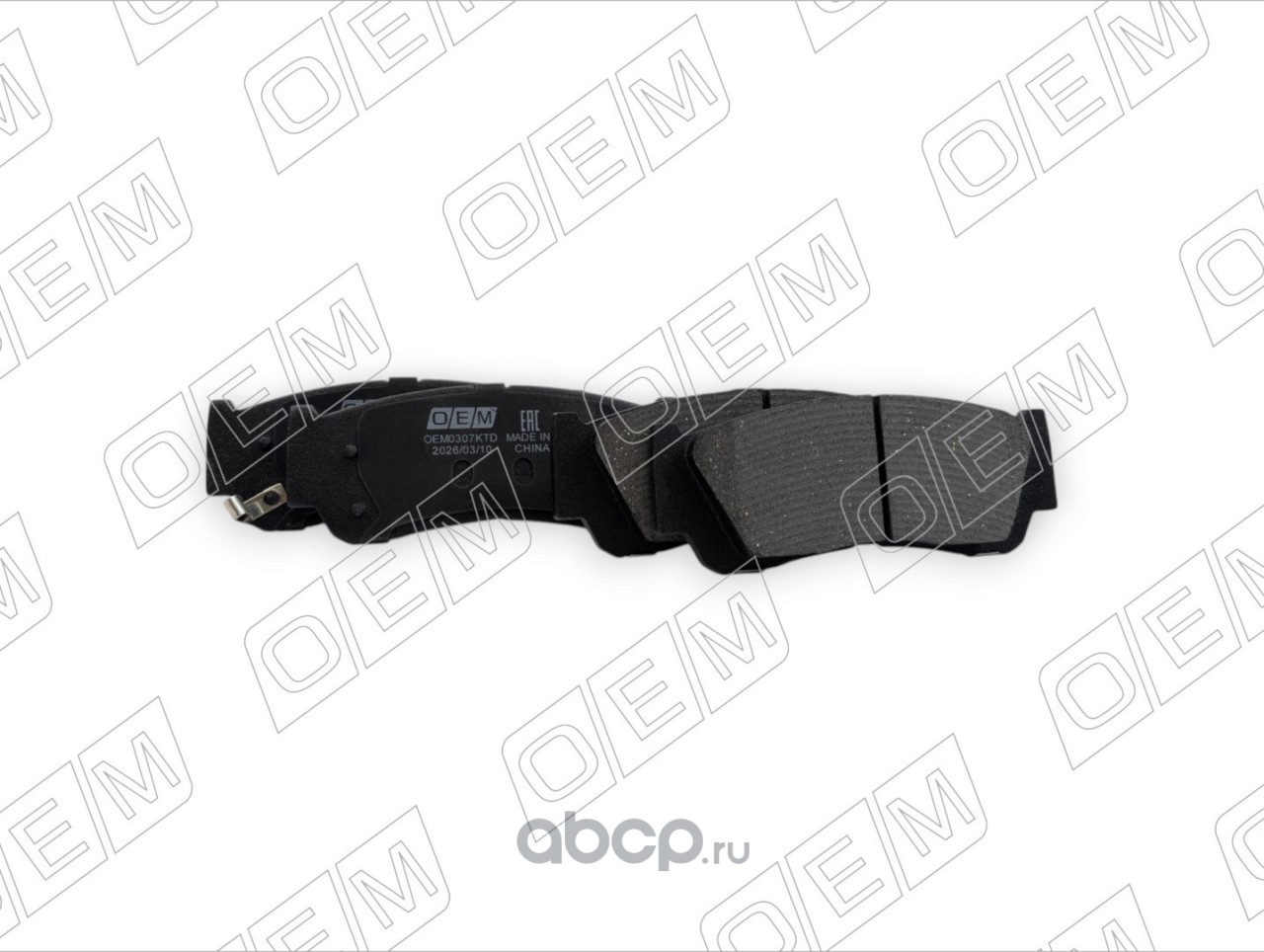 OEM0307KTD O.E.M. Колодки тормозные дисковые задние Hyundai H1 / Grand Starex 1997-2004