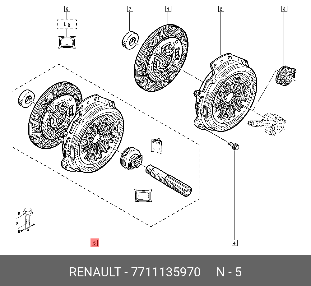 7711135970 RENAULT 