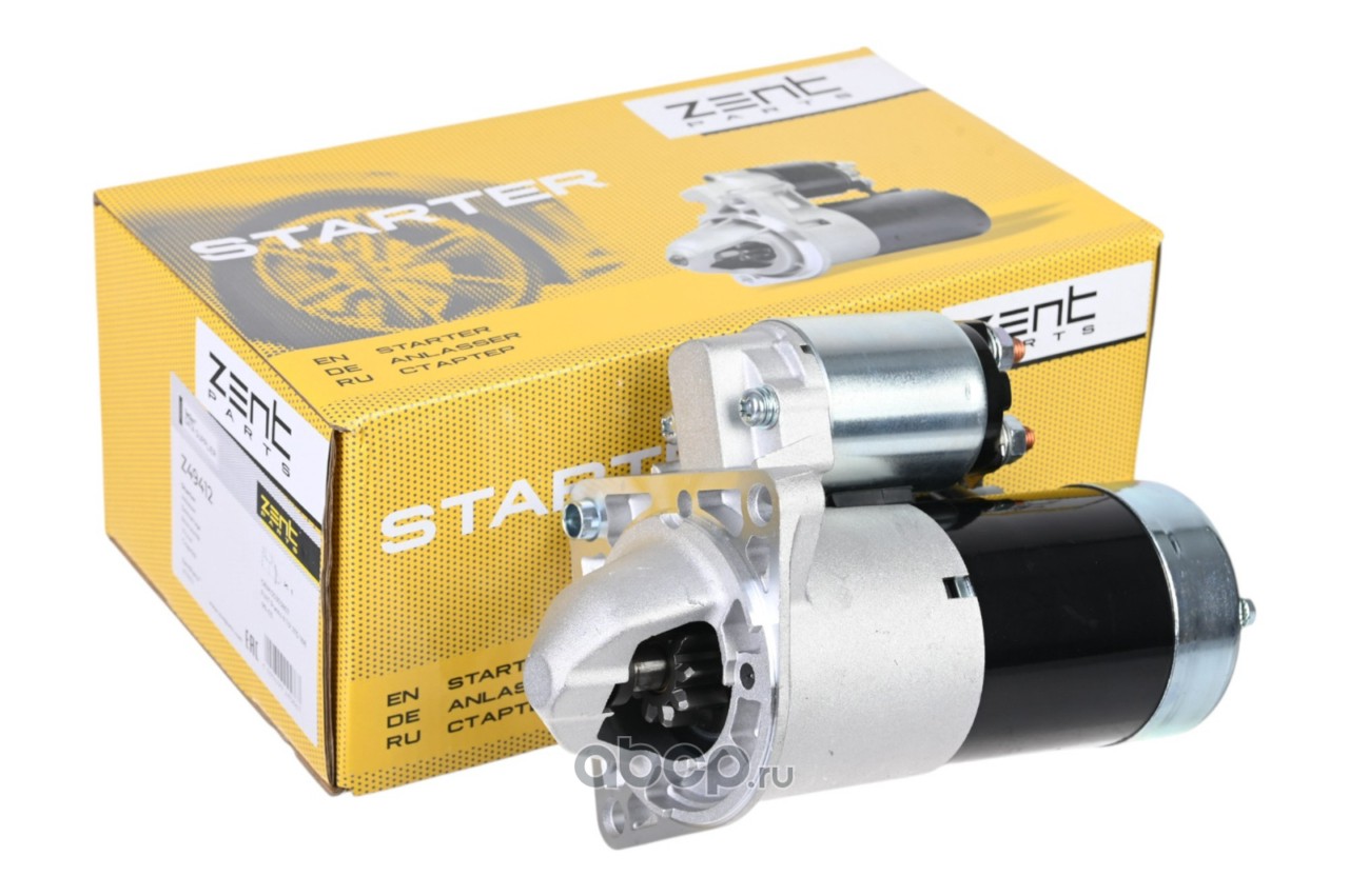Z49412 ZENTPARTS cтартер! 12V 1.7Kw 9,10z Fiat Punto 1.9JTD 99-03